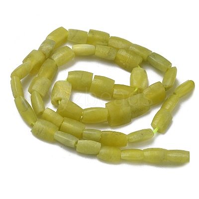 Natural Afghan Green Jade Beads Strands G-K365-G01-01-1