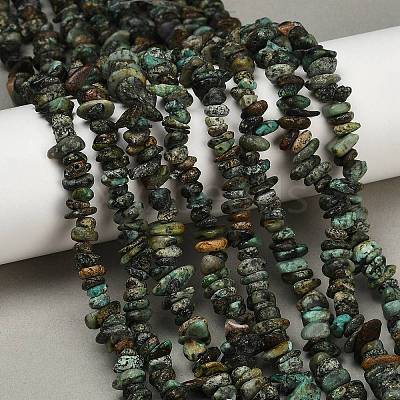 Natural African Turquoise(Jasper) Beads Strands G-F794-A01-1