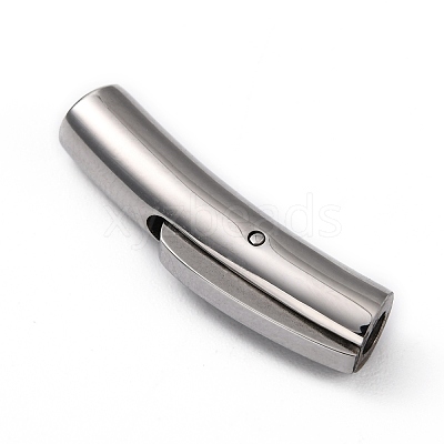 Tarnish Resistant Column 316 Surgical Stainless Steel Bayonet Clasps STAS-A021-3mm-1