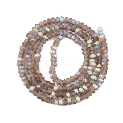 Transparent Glass Beads Strands EGLA-A044-T1mm-MB16-1
