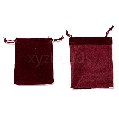 Rectangle Velvet Pouches X1-TP-R002-10x12-02-1