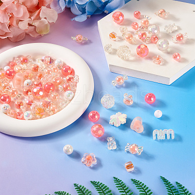 Acrylic Beads MACR-TA0001-87G-1