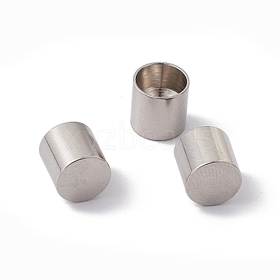 Tarnish Resistant 201 Stainless Steel Cord Ends STAS-G288-01D-P-1