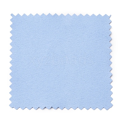 Faux Suede Fabric Square Silver Polishing Cloth AJEW-G004-03A-1