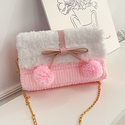 DIY Shoulder Bag Making Kits DIY-WH0504-319B-1