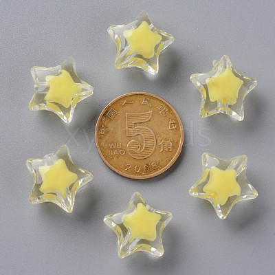 Transparent Acrylic Beads TACR-S152-02A-SS2105-1