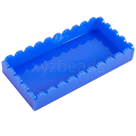 Rectangle Acrylic Jewelry Plate DJEW-WH20009-06C-1