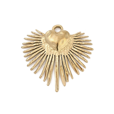 304 Stainless Steel Pendants STAS-D366-01E-G-1