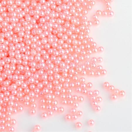 Imitation Pearl Acrylic Beads OACR-S011-4mm-Z17-1