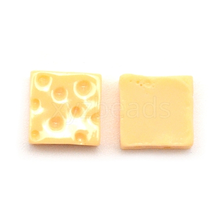 Opaque Resin Cabochons CRES-WH0013-02-1