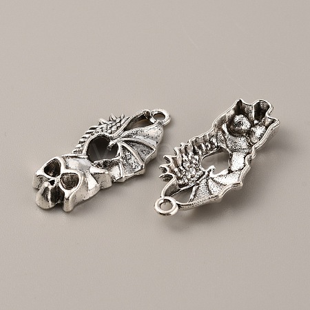 Gothic Tibetan Style Alloy Pendants FIND-CJC0016-23E-1