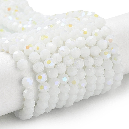 Opaque Glass Beads Strands LS-EGLA-A035-P4mm-L01-1