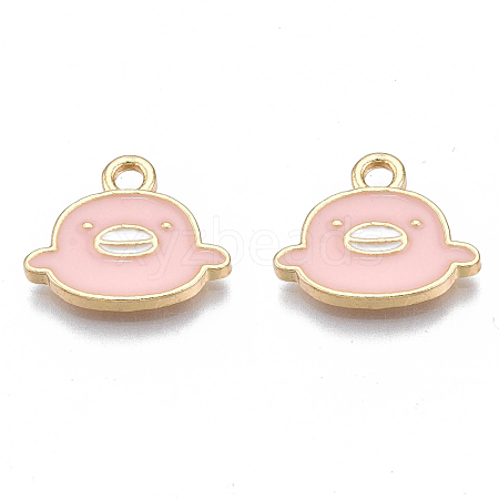 Alloy Enamel Charms X-PALLOY-N170-017B-NR-1