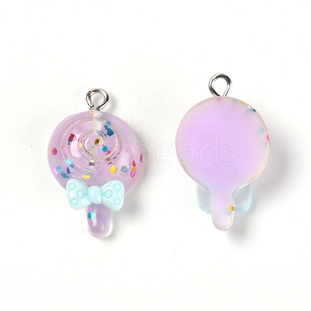 Resin Pendants RESI-TAC0007-18D-1