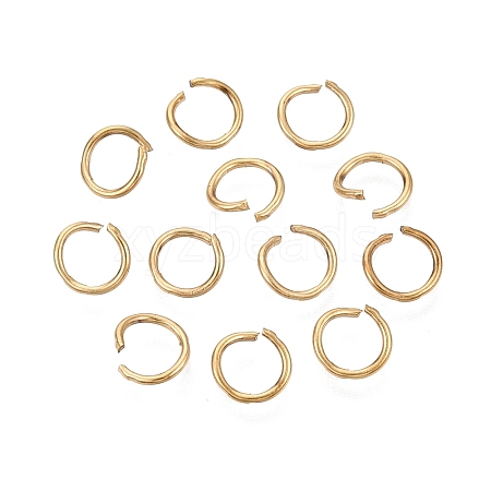 304 Stainless Steel Open Jump Rings STAS-Q113-8x1.0mm-02G-1