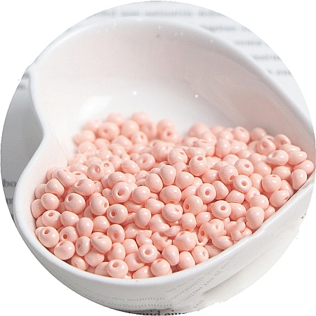 Macaron Baking Paint Glass Seed Beads PW-WGB8861-16-1