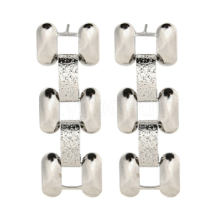 Non-Tarnish 304 Stainless Steel Stud Earrings EJEW-S229-05P-1