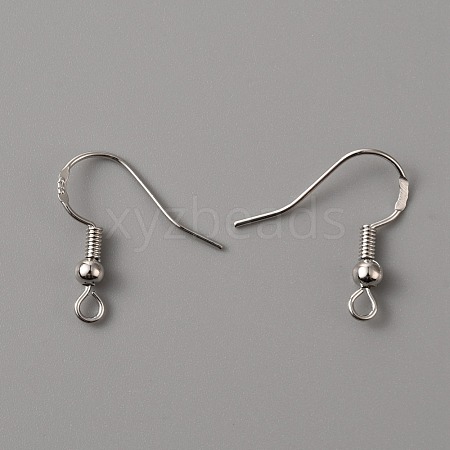 Brass Earring Hooks KK-WH0044-58-1