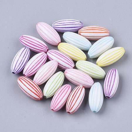 Craft Style Acrylic Beads MACR-S299-033-1