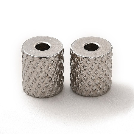 Non-Tarnish 201 Stainless Steel Beads X-STAS-M089-10P-1