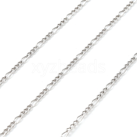 304 Stainless Steel Twisted Chains Curb Chains CHS-B009-01C-P-1