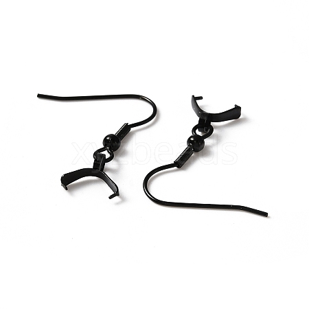 304 Stainless Steel Earring Hooks STAS-WH0035-14EB-1