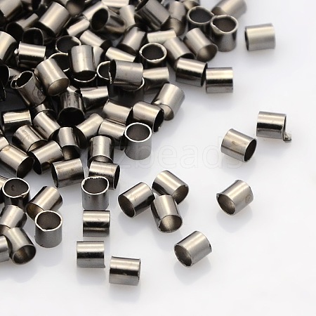 Brass Crimp Beads KK-L017-B-1