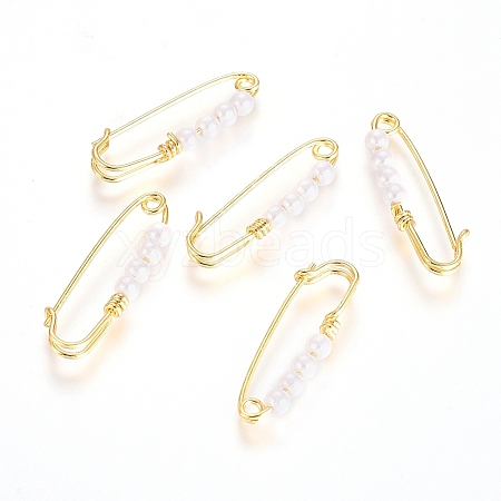 Brass Kilt Pin Brooch Findings LS-X-KK-G389-30G-1