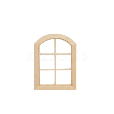 Wooden Window Miniature Ornaments PW-WG3E878-03-1