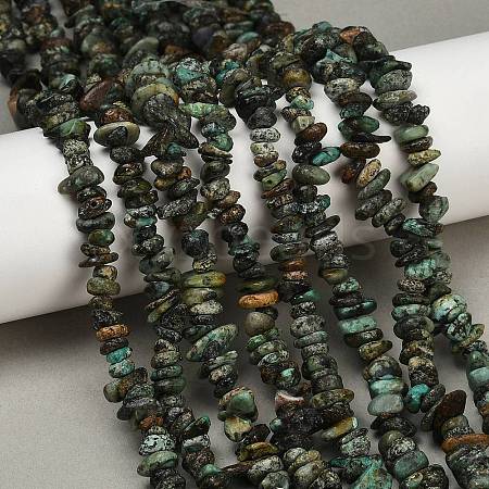 Natural African Turquoise(Jasper) Beads Strands G-F794-A01-1