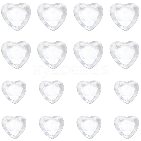 Gorgecraft 200Pcs 2 Style Acrylic Rhinestone Cabochons MACR-GF0001-03A-1