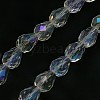 Electroplate Glass Bead Strands X-EGLA-E010-5x7mm-AB01-1