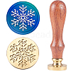 Christmas Theme Wax Seal Stamp Set AJEW-WH0208-959-1