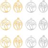 Unicraftale 12Pcs 2 Colors 201 Stainless Steel Pendants STAS-UN0029-08-1