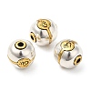 Rack Plating Tibetan Style Alloy Beads FIND-B023-09-1