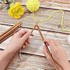  32Pcs 16 Style Bamboo Double Pointed Knitting Needles(DPNS) DIY-NB0006-62-4