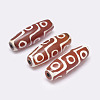 Tibetan Style 9-Eye dZi Beads  TDZI-G009-F03-1