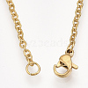 201 Stainless Steel Pendant Necklaces LS-NJEW-T009-JN060-2-40-3
