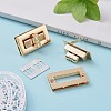 WADORN Alloy Twist Lock Clasps for Purse Making Supplies DIY-WR0001-29-9