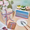 20M Polyester Striped Elastic Cords SRIB-WR0001-13-5