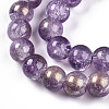 Transparent Crackle Glass Bead Strands GLAA-T025-8mm-02E-3