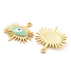 Alloy Enamel Pendants ENAM-P166-01KCG-E-2