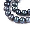 Natural Cultured Freshwater Pearl Beads Strands PEAR-N013-08H-4