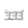 304 Stainless Steel Pendants STAS-D382-04C-P-1