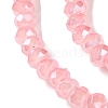 Baking Electroplate Glass Beads Strands X-DGLA-A039-J2MM-B08-3