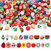  190pcs 19 style Handmade Polymer Clay Bead CLAY-TA0001-21-28