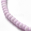 Handmade Frosted Porcelain Beads PORC-E017-01H-3