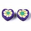 Handmade Polymer Clay Beads CLAY-N011-013B-2