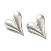Brass Stud Earrings for Women EJEW-M251-02P-2