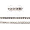 Tarnish Resistant 304 Stainless Steel Cuban Link Chains CHS-K016-02A-P-4